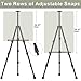 PUJIANG Adjustable Aluminum Art Easel Stand for Painting & Display - Portable, Foldable, Lightweight (17