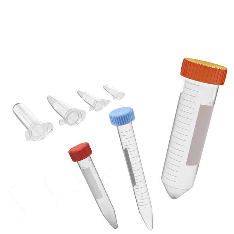 Mini-Zentrifugenröhrchen aus Kunststoff, 0,2 ml,5, 1, 10, 15, 50, PCR-Röhrchen, PRP-Röhrchen, Reagenzglas, Plasma-Zentrifugenröhrchen(0.5ml)