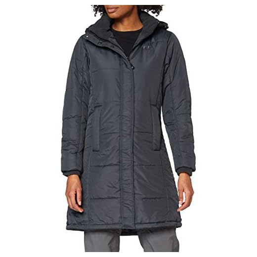 Ultrasport Smila Abrigo de Invierno, Mujer, Negro (Black), M