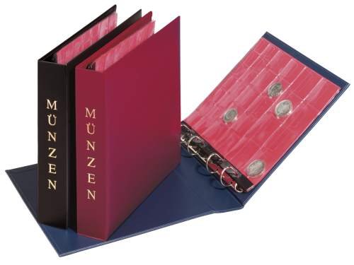 Preisvergleich Produktbild PAGNA Münzalbum, 4RingMechanik, schwarz 4009212001160