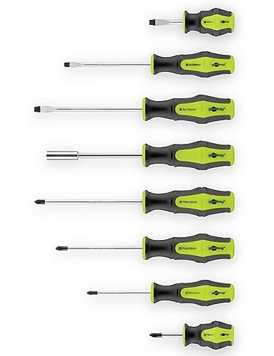 Goobay 74005 - Valigetta per cacciaviti, 58 pezzi