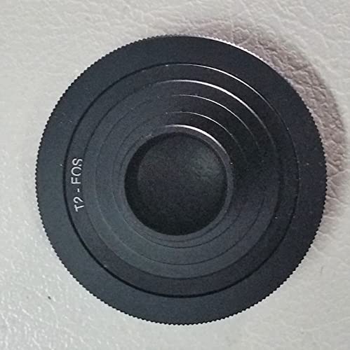 Microscope Lens Adapter Black 23.2MM Cameras to Microscope and Telescope