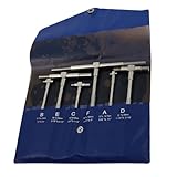 ULTECHNOVO 6pcs Telescoping Gage Set Range T-bore Hole Gauges Kit with Pouch Precision Measurement Tool for Home and Industrial Use
