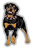 KW Vinyl Rottweiler Dog Truck Car Window Bumper Sticker Decal 5'