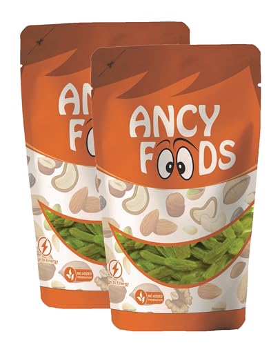 Image of Ancy Nuts and Seeds (Green Raisins / Kishmish 500G)