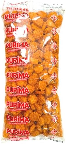 Chilli Rice Crackers 1kg โ Large Bites Sized Bites - Hot Crunchy Crispy Spicy Sweet Flavour - Ready to Eat โ Fried Thai Cracker Snack Puffs Bulk Chili Senbei Snacks Vegan (Packaging May Vary) PURIMA
