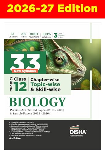 Disha 33 New Syllabus Chapter-wise, Topic-wise & Skill-wise CBSE ...