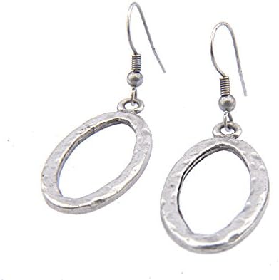 Mozaic Women's Sterling Silver Plated Venge Earring Silver Tone French Wire