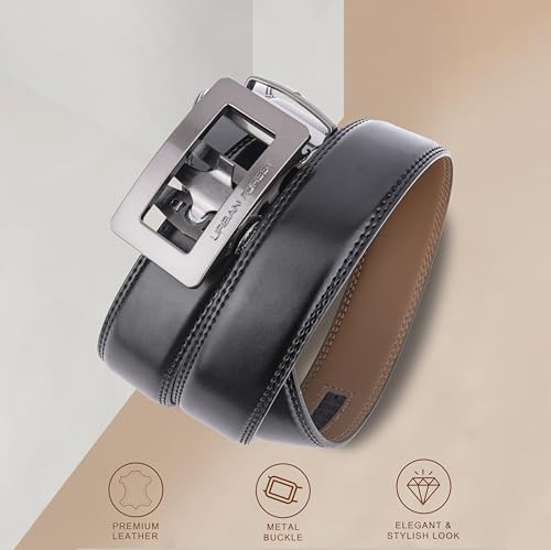Image of URBAN FOREST Rolf Formal Leather Belt for Men