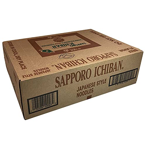 [SAPPORO ICHIBAN] Ramen Noodles, Beef Flavor, No. 1 Tasting Japanese Instant Noodles (3.5 Oz. x 24 packs) | 24 Pack Case - Thumbnail 3