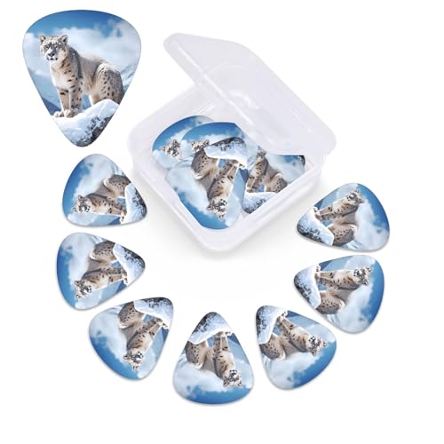 Snow Leopard Mountain �M�^�[�s�b�N 12�� - 3�̈قȂ�����̃x�[�X�s�b�N �I�[�K�i�C�U�[�{�b�N�X�t�� ���ۃA�[�g �s�N�`���[ �G���L�M�^�[�p�v���N�g���� �E�N�����t�� 0.46mm�A0.71mm�A0.96mm