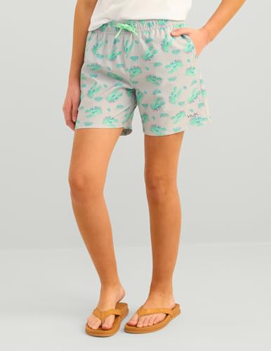 HUK Boys' Pursuit Volley Pattern, Quick-Dry Shorts for Kids2