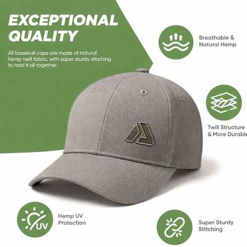 Image of Aprodo Adjustable Cap for Men & Women | Lightweight Breathable Unisex Hat for Sun Protection | for Workout, Travel, Outdoor Activities & Sports