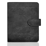 ✈️ [Étui pour passeport en PU] : Fabriqué en cuir PU de haute qualité, notre étui pour passeport offre douceur et confort tout en garantissant une grande durabilité. Résistant à l'eau et à l'usure, il protège votre passeport, ce qui en fait un compagnon de voyage idéal.