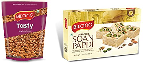 Image of Bikano Tasty, 1kg & Soan Papdi Desi Ghee, 900