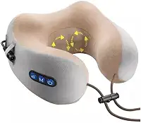 Massageador cervical coluna alivio da dor Travesseiro Almofada Massagem Pescoço Alivia Tensão Saúde