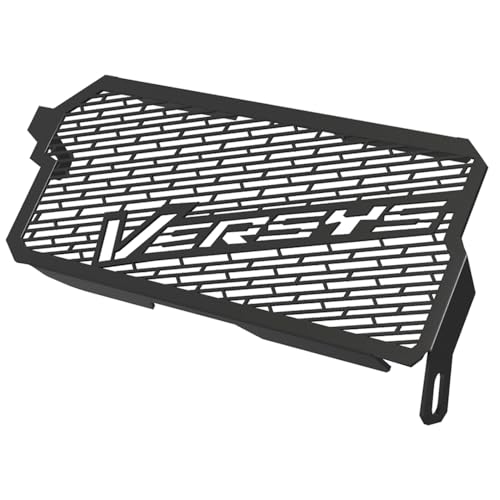 Motorrad KühlerSchutz Kühlergrill für KLE650 V.ersys 650 2015 2016 2017 2018 2019 2020 2021 2022 2023-Schwarz