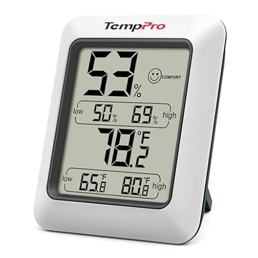 ThermoPro TP50 Termómetro Higrometro Digital para Interior Termohigrómetro Medidor Profesional para Medición de Temperatura y Humedad del Casa Ambiente | Ya disponible en tu tienda friki favorita! En mundofriki.es!