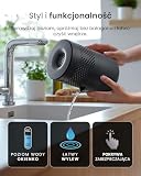 Osuszacz Pro Breeze Osmo – Cichy i Wielokrotnego Użytku Pochłaniacz Wilgoci do Domu Sypialni Szafy Samochodu – Usuwa Pleśń z Łazienki – Tabletka 700g – Bez Zasilania - czarny