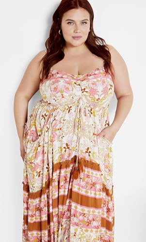 Image of City Chic Women's Plus Size Maxi Dress - Lilah Love
