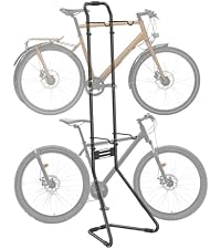 Support Mural Pivotant Pour Vélo - Lot De 3 - Vertical Garage VTT Vélo De Course - Noir
