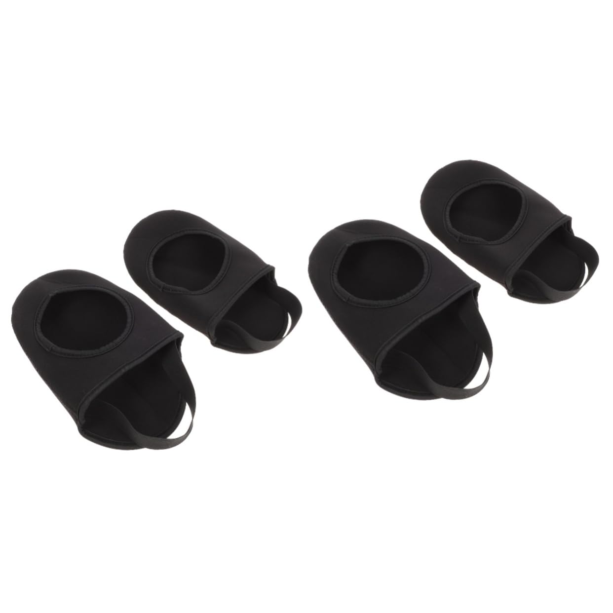 Mikikit 2 Pairs Cycling Toe Covers Windproof Waterproof Overshoes for Men Women Winter Cycling Booties Shoe Covers