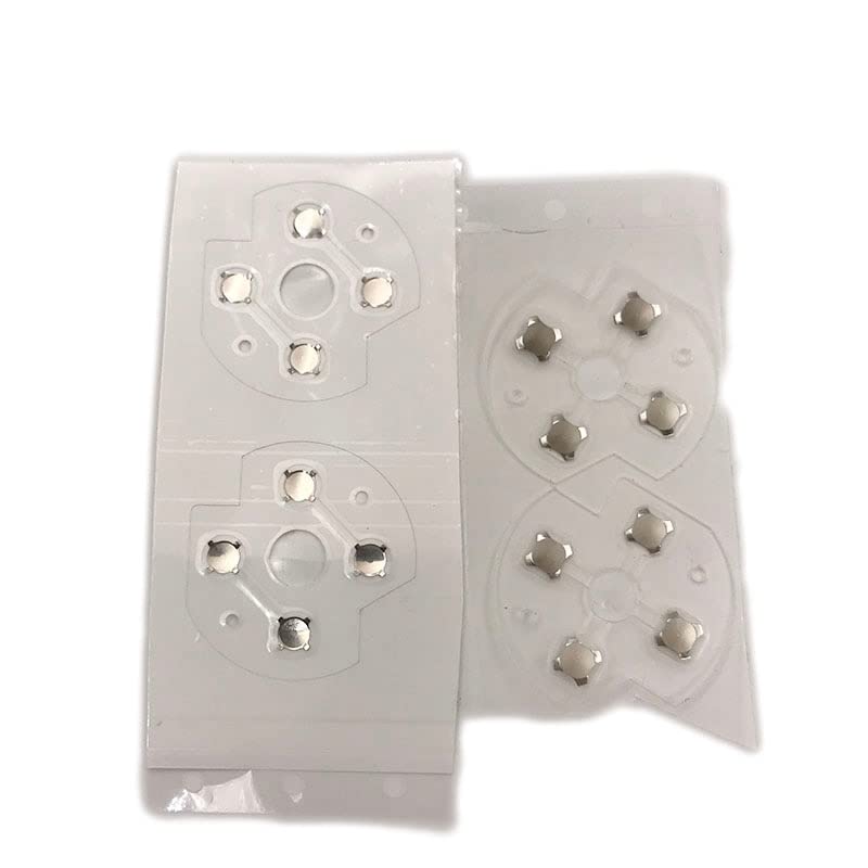 YANHAO [Części do gier wideo] 10 par = 20 sztuk do Xbox ONE Xboxone S Controller D Pads D-Pad Metal Dome Snap PCB Board Przyciski Folia przewodząca [Wymień] (kolor: po jednym po 50)