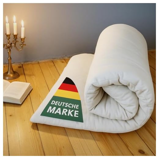 SHIATSU FUTON Natur Schurwolle