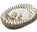 Spazio calmante anti-ansia: il design chiuso crea un ambiente sicuro e caldo per alleviare l'ansia degli animali domestici, incoraggiando un sonno riposante per cani nervosi o coccoloni.