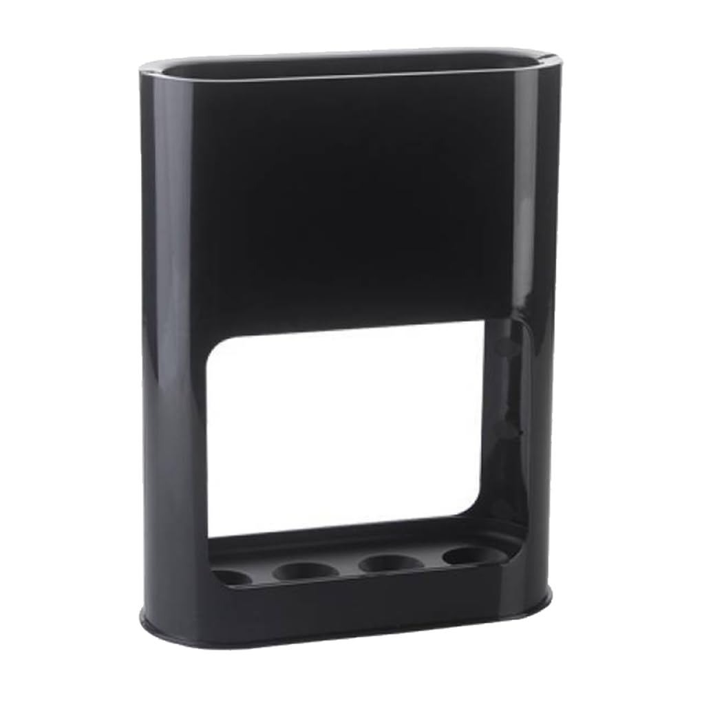 CJHFR472SG Umbrella Rack Rain Umbrella Floor Stand 4 Slot Household Storage Holder Office(Black)