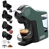 Funzione di pre-infusione per un aroma più intenso: la speciale funzione di pre-infusione consente un completo inumidimento della polvere di caffè, che aiuta a rilasciare meglio l'aroma e il gusto del caffè e migliorare l'esperienza complessiva del caffè