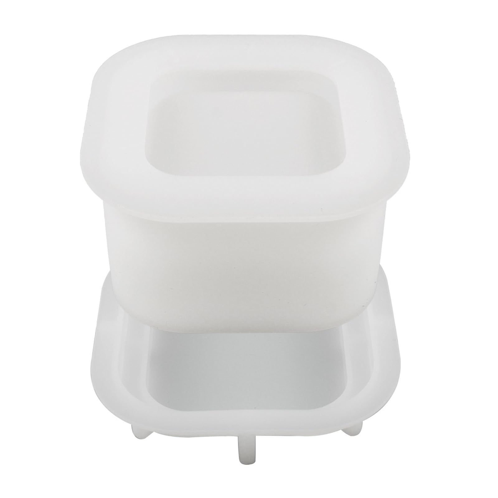 Yhplxyuus Silicone Mold for Cement Cup Creative Gypsum Holder Decorative Silicone Mold Creative Plaster Cup Decoration