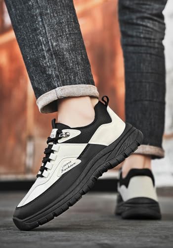 Steel Toe Sneakers for Men Work Safety Shoes Comfortable Slip Resistant Walking Shoes4