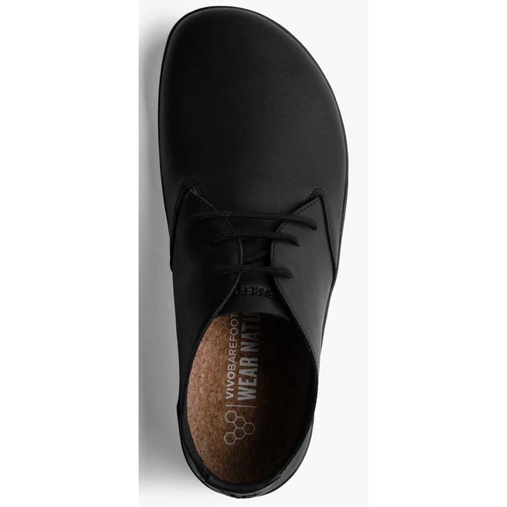 VIVOBAREFOOT RA IV Mens Barefoot Shoe | Leather, Lightweight & Puncture Resistant | Wide Fit Grounding Shoes | Bracken