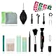 TRUEIN Kamera Reinigungsset, 133 Stück Objektiv Reinigungsset, Lens Cleaning Kit für Kameraobjektive und Tastatur, Handy Reinigungsset mit Objektivbürste, Reinigungstuch und Reinigungstupfern