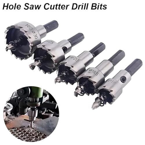 Set de brocas Hole Saw para metal y madera HSS miniatura 3