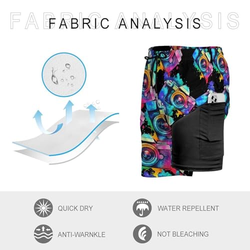 Pantalones cortos de playa para hombre con bolsillos ideales para paseos veraniegos 7