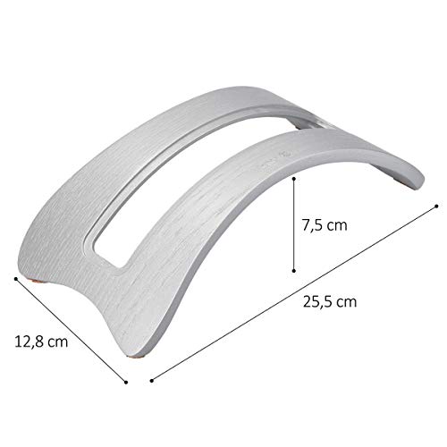 Kalibri Stand in Legno Naturale per Portatile