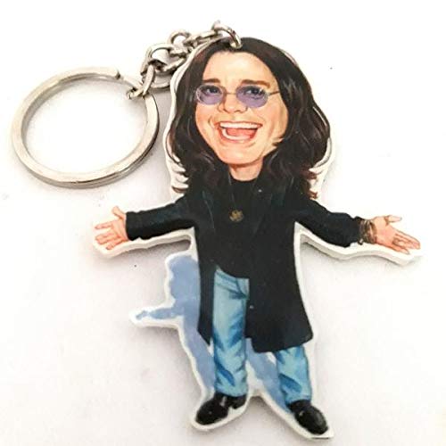Keychains Music Legends caricature - Ozzy Osbourne - Black Sabbath