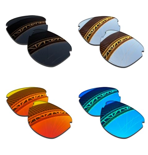 Image of 1.5MM Polarized Replacement Lenses for Oakley Frogskins Lite OO9374 63mm Sunglasses, Anti-Scratch | Perfectly Fit