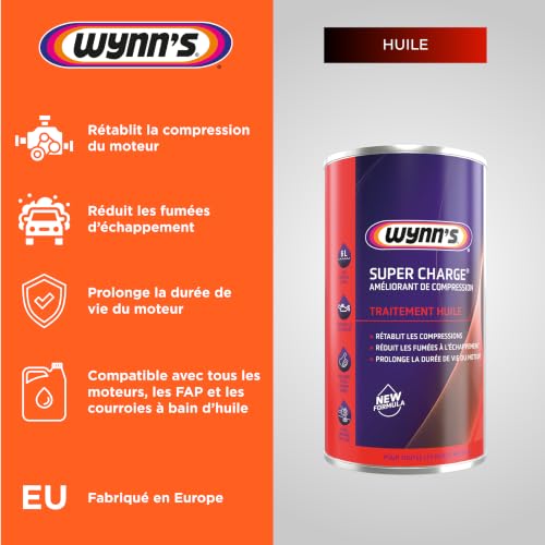Wynn's Super Charge Additif Huile Moteur Essence & Diesel - 325 ml – vue 3