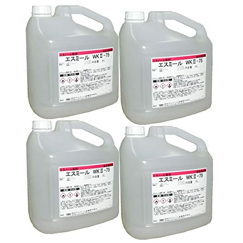 Amazon.co.jp: 除菌アルコール エスミールWKII-75 5L×4本入