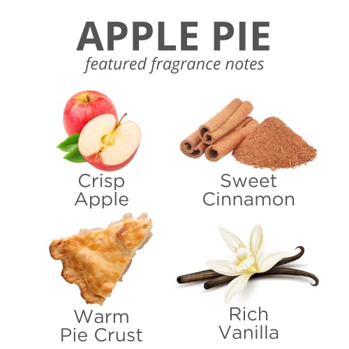Stillwater Bath And Body™ Apple Pie Scented Candle For Home | Non Toxic Long Lasting Soy Candles | Delicious Scent | One Pint Mason Jar | Hand Made In The Usa #TOP1