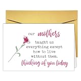 GVMGVM Sympathy First Mothers Day Card for Loss of...