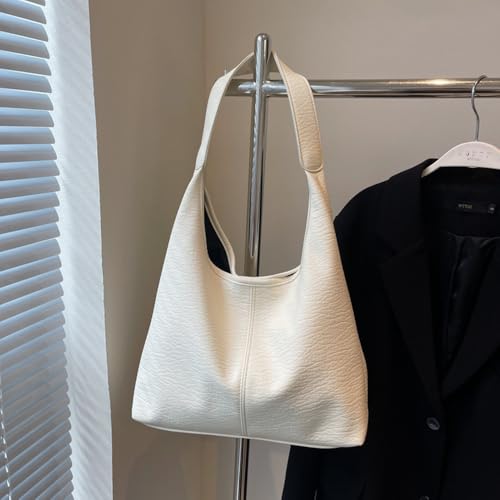 Casual PU Leather Bags Women Brown Shoulder Bag Cute Crossbody Purse Retro Satchel Tote Handbag2