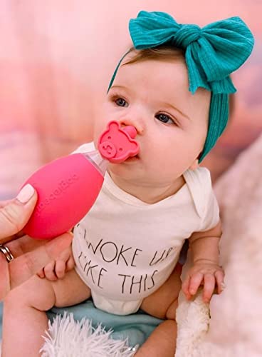 Oogiebear Bear Pair — The Safe Baby Booger Cleaner And Nose Sucker Duo | Bulb Aspirator And 2-In-1 Nose And Ear Wax Cleaner | Latex And Bpa Free - Blue #TOP3