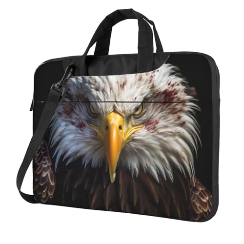 Maletín para portátil 15.6 pulgadas con diseño bandera USA miniatura 1