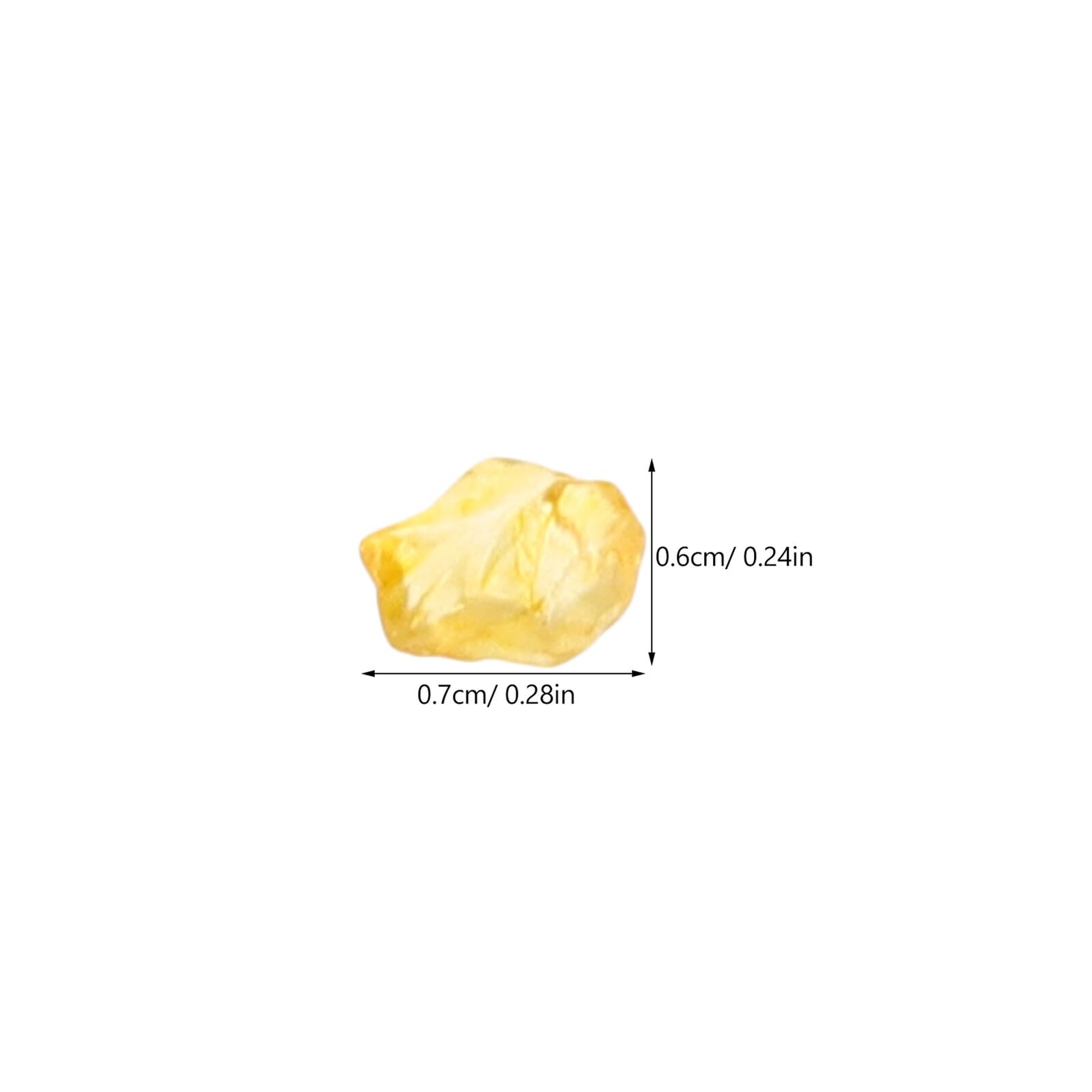 Gravier Décoratif Naturel 1000g pour Vase et Bonsaï, Pierres Cristallines Orange Irrégulière, Facile à Styliser pour Décoration Intérieure et Créations DIY