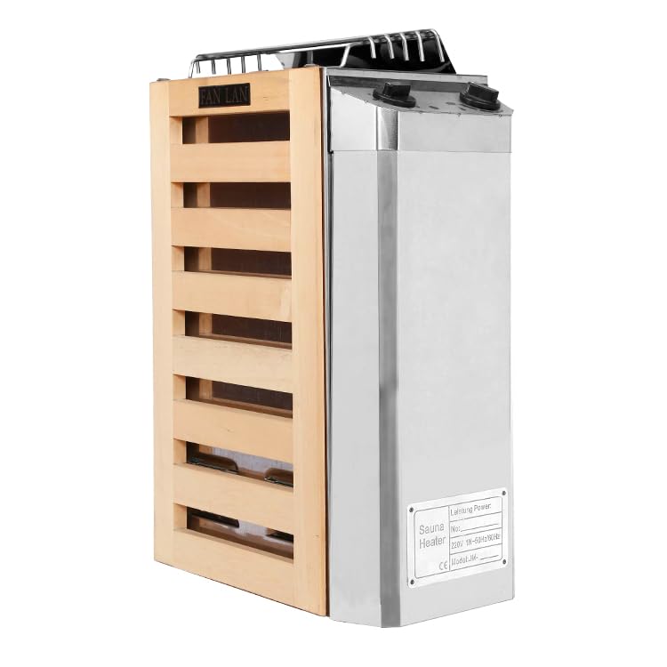 Poêle de sauna finlandais 3 kW avec commande intégrée