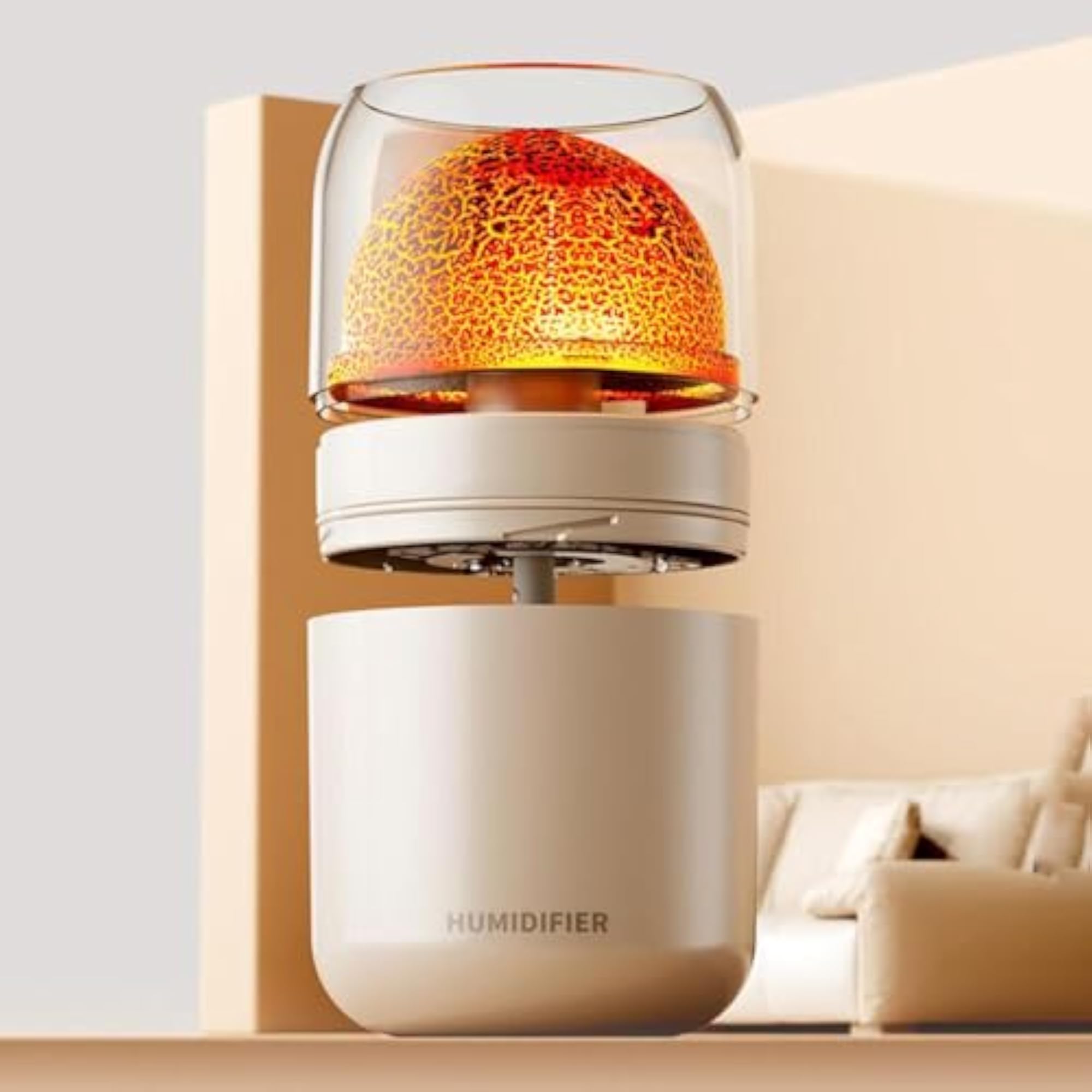 Portable USB Air Diffuser for Home & Bedroom, Quiet Operation